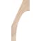 Ekena Millwork 3 1/2"W x 10"D x 22"H Westlake Smooth Knee Brace, Douglas Fir BRC04X10X22WTL00SDF - alternate 4